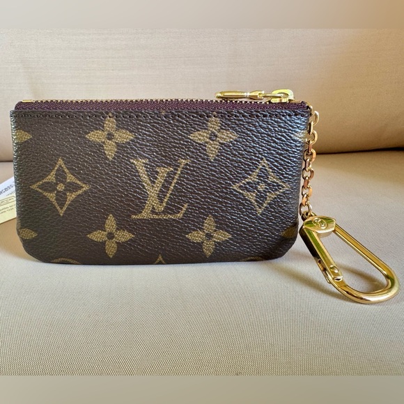 Louis Vuitton Monogram Pochette Cles Coin Holder Key Pouch - Picture 4 of 12